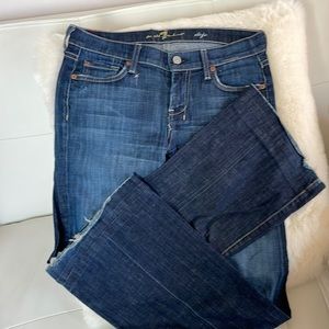 7 For All Mankind “Dojo” denim. Size 28.